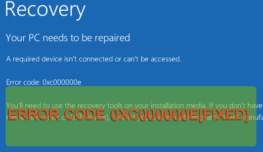 How To Fix Error Code 0xce