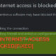 Your Internet Access is Blocked – How to Fix it